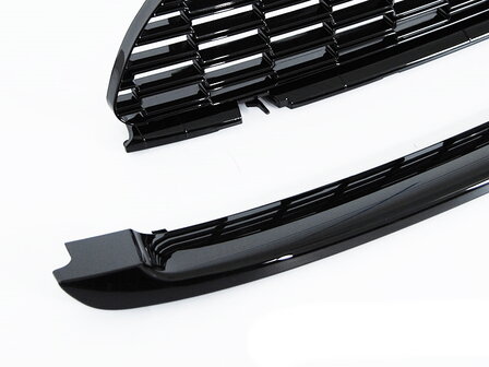 Grille hoogglans zwart | MINI R55 R56