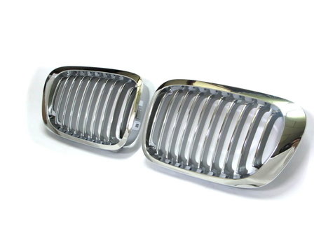 BMW Chrome Grille E46 Coupe/Cabrio