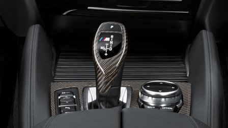 BMW M Performance carbon paneel transmissiehendel X6 F16