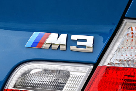 Embleem chroom kofferklep M3(CSL) E46