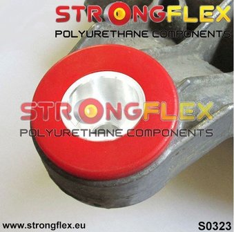 Strongflex achterste differentieel rubber E36 - Yellow