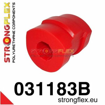 Strongflex stabilisatorstang rubber vooras E34 E36 Z3 - Red