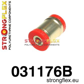 Strongflex onderste draagarm rubber achteras E36 E46 X3 Z4 - Red