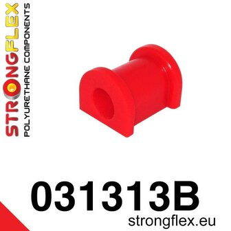 Strongflex stabilisatorstang rubber achteras E30, E36 Compact - Red