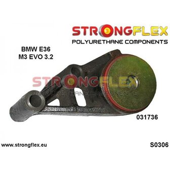 Strongflex voorste differentieel rubber E36 M3 EVO - Yellow