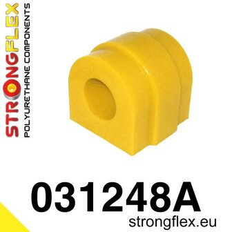 Strongflex stabilisatorstang rubber vooras E8x E46 E9x E39 Z4 X1 - Yellow