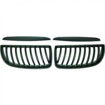 Grille mat zwart E90/E91