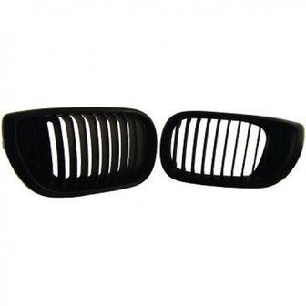 Grille mat zwart E46 Sedan/Touring 09/01-