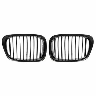 Grille mat zwart E39