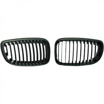 Grille mat zwart E81 E82 E87/E87LCI E88