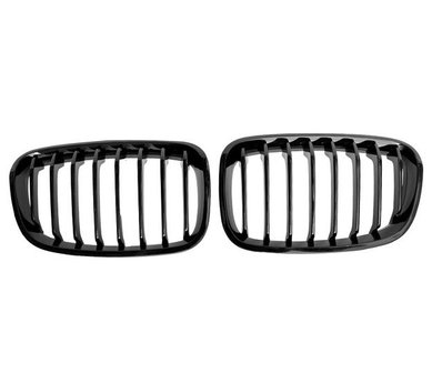 Grille hoogglans zwart F20/F21