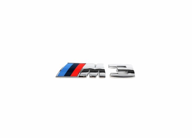 Embleem chroom kofferklep M3(CSL) E46