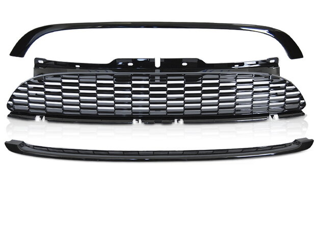 Grille hoogglans zwart | MINI R55 R56