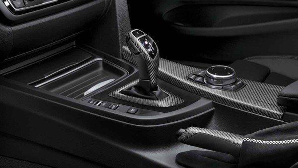 BMW M Performance carbonpaneel sport transmissiehendel F30,F31