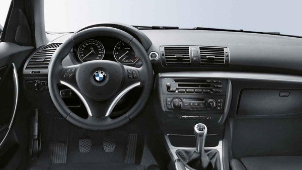 BMW Stuur afdekking zwart met chroomdetails E8x