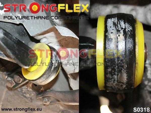 Strongflex voorste draagarm rubber E30 E36 Z3 - Yellow