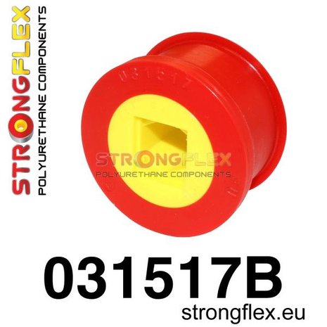 Strongflex draagarm rubber 66MM E46, Z4 - Red