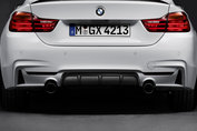 M Performance diffuser mat zwart F32/F33/F36